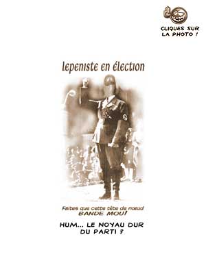 Le Pen againCLICK TO ENLARGE PHOTO